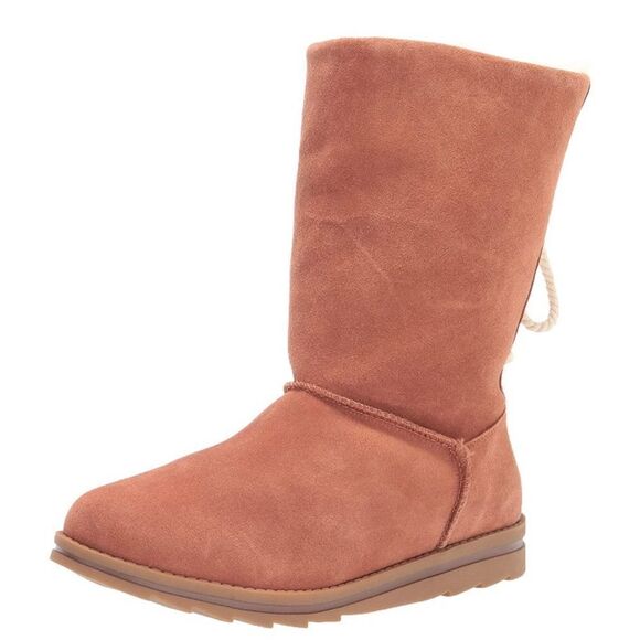 Muk Luks Ziggy Rodeo Leather Wool Blend Boots Shoes Size 6.5 - Picture 8 of 14